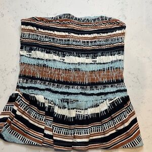 Striped Multicolor Women's Crop Top
